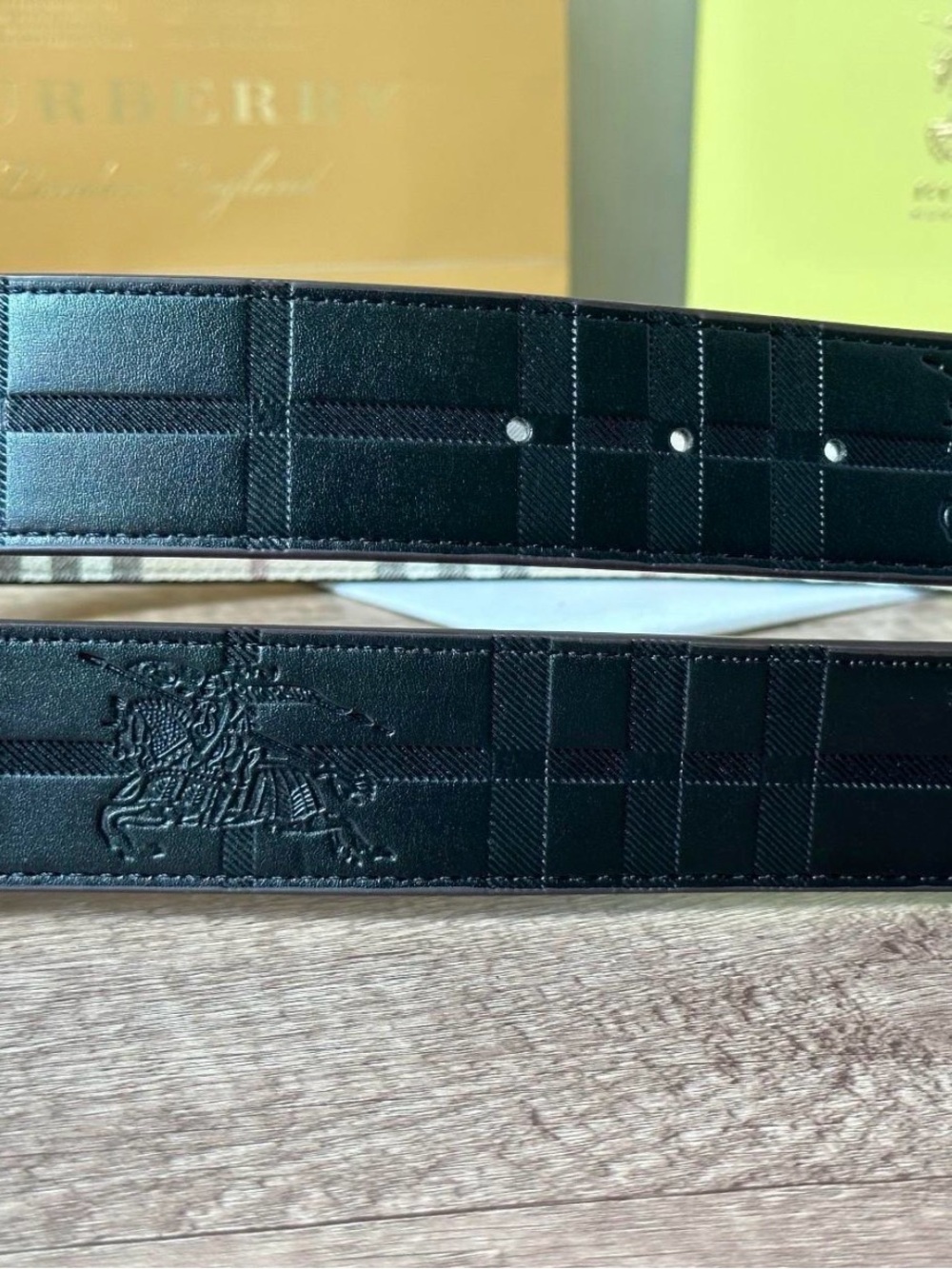Burberry Men Belt. - Picture 3 of 3